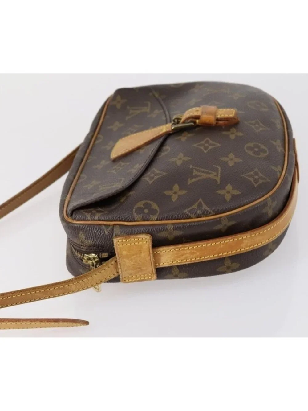 Authentic LOUIS VUITTON Monogram Jeune Fille MM Shoulder Bag M51226 LV